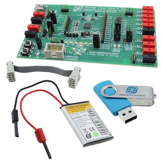 Picture of AS3607 EVAL BOARD