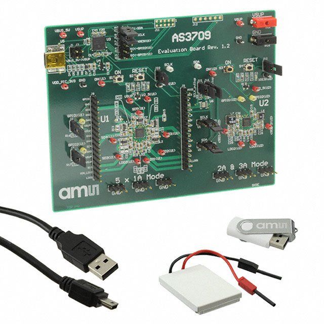 Picture of AS3709 EVAL BOARD
