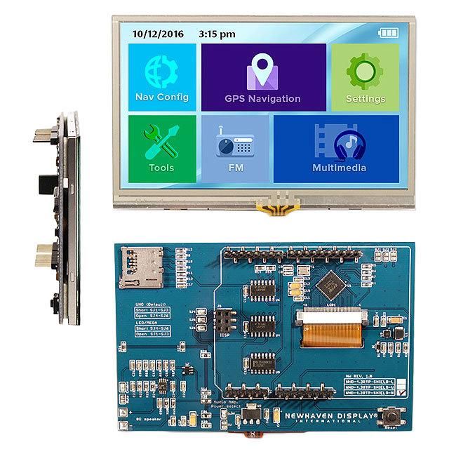 Picture of NHD-4.3RTP-SHIELD-N