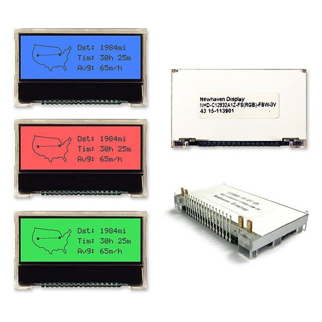 Picture of NHD-C12832A1Z-FS(RGB)-FBW-3V
