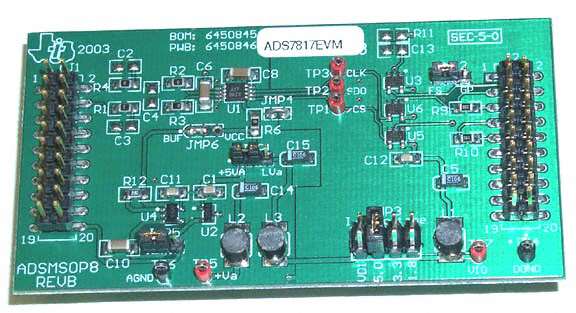 Picture of ADS7817EVM