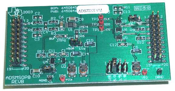 Picture of ADS7822EVM