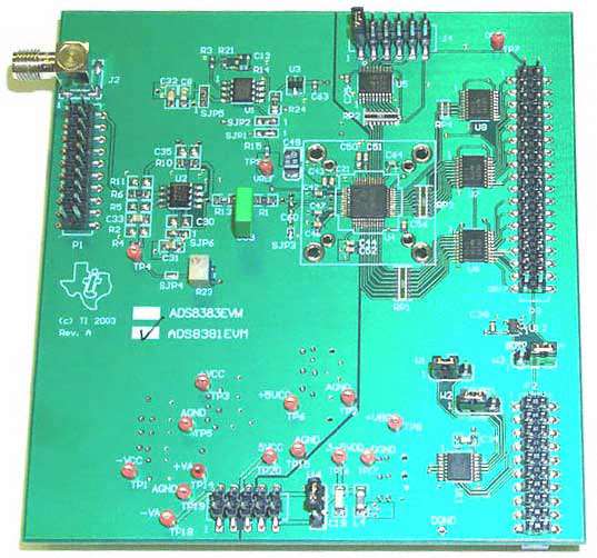 Picture of ADS8381EVM