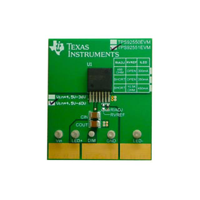 Picture of TPS92551EVM/NOPB